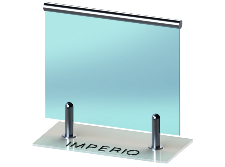 Imperio E70 Series Frameless Glass Railing
