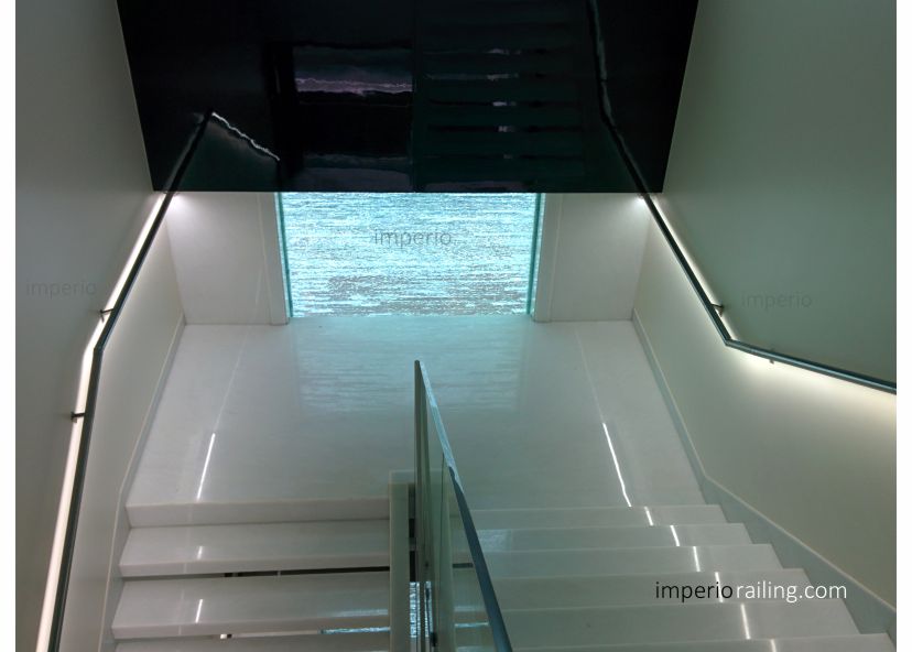 Imperio Railing Systems Frameless Glass Railing Completed Projects