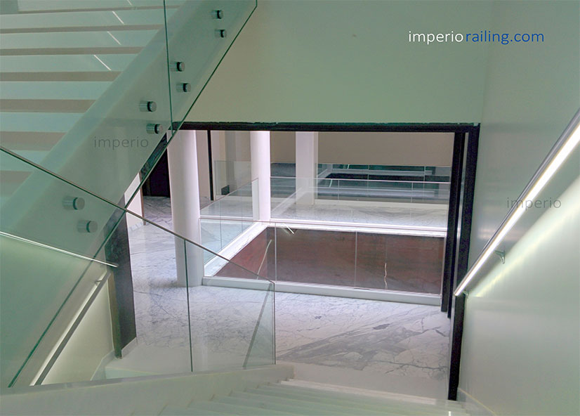 Imperio Glass Railings Completed projects