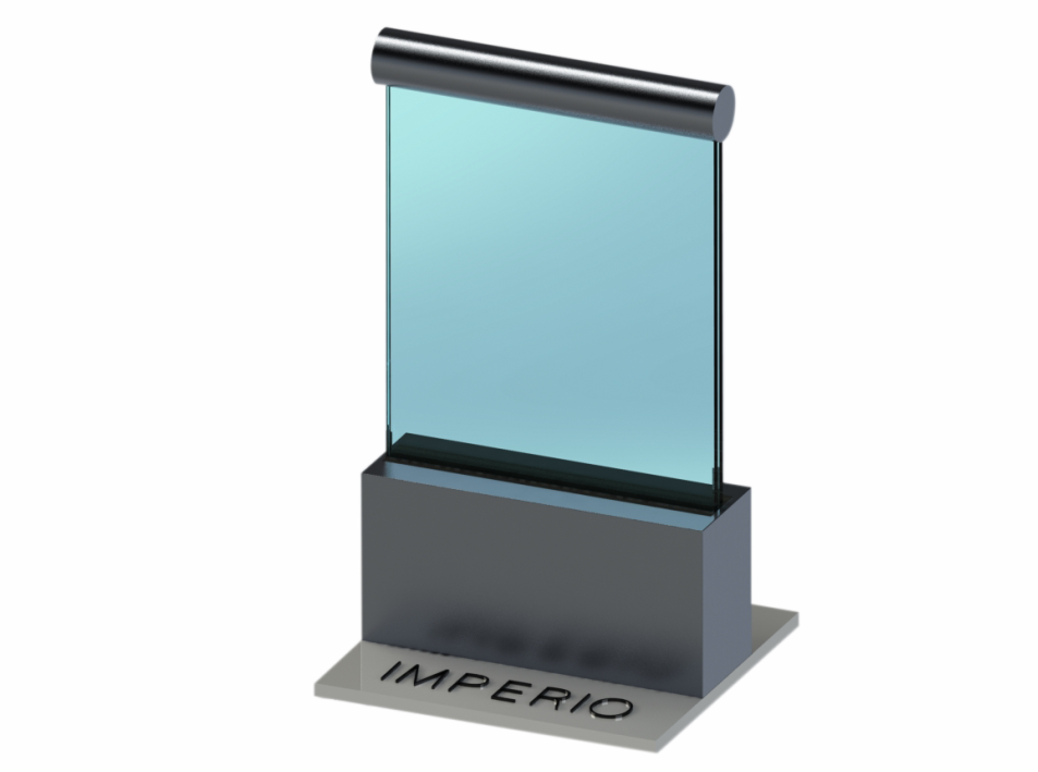 Imperio A60 Series Frameless Glass Railings